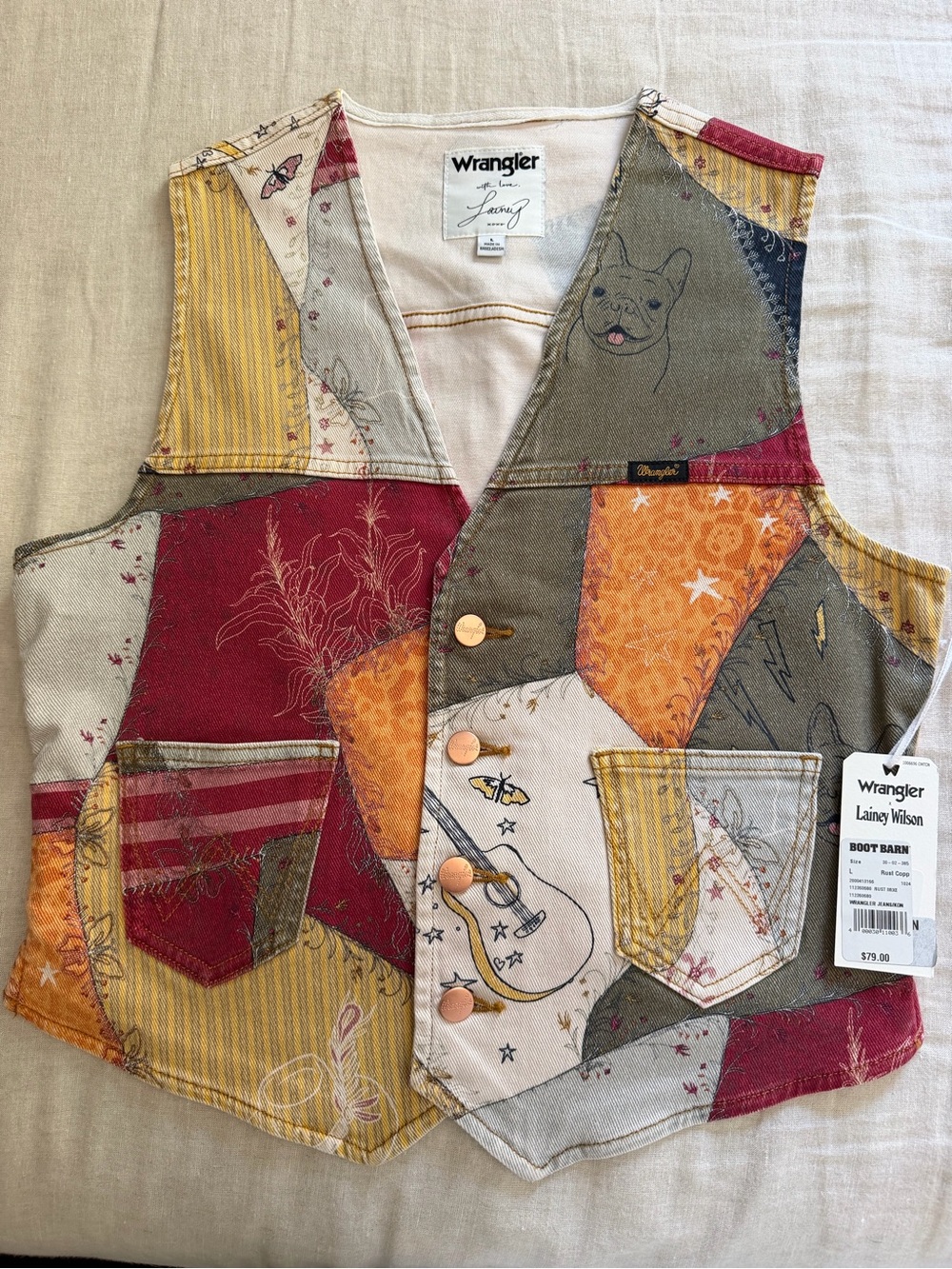 Wrangler Lainey Wilson Vest